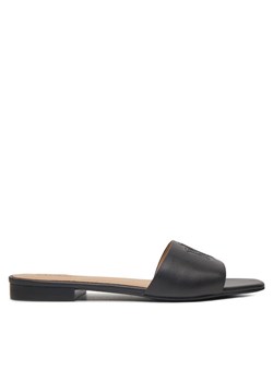 Klapki LAUREN RALPH LAUREN Everley 802959142001 Czarny ze sklepu eobuwie.pl w kategorii Klapki damskie - zdjęcie 182064970