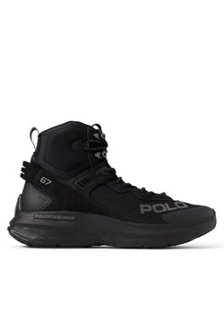 Sneakersy Polo Ralph Lauren 809945261001 Czarny ze sklepu eobuwie.pl w kategorii Buty sportowe męskie - zdjęcie 182065090