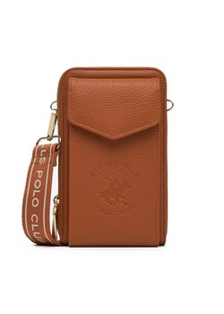 Torebka Beverly Hills Polo Club BHPC-L-006-07 Brązowy ze sklepu eobuwie.pl w kategorii Listonoszki - zdjęcie 182065254