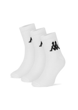 Skarpety Kappa Z4444_AW24 (3-PACK) Biały ze sklepu eobuwie.pl w kategorii Skarpetki męskie - zdjęcie 182065321