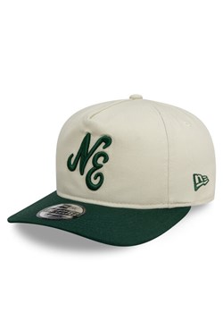 Czapka z daszkiem New Era Precurved Unstructured Golfer 60595461 Beżowy ze sklepu eobuwie.pl w kategorii Czapki z daszkiem damskie - zdjęcie 182065543