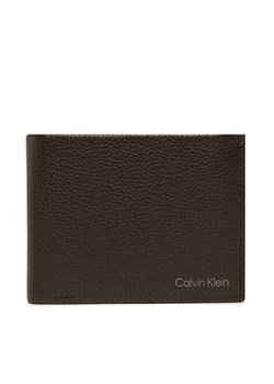 Duży Portfel Męski Calvin Klein Warmth Trifold 10Cc W/Coin L K50K507969 Brązowy ze sklepu eobuwie.pl w kategorii Portfele męskie - zdjęcie 182065991