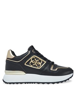 Sneakersy Guess FLJKOY ELE12 Czarny ze sklepu eobuwie.pl w kategorii Buty sportowe damskie - zdjęcie 182066103