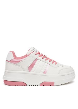 Sneakersy Tommy Jeans EN0EN02702 Biały ze sklepu eobuwie.pl w kategorii Buty sportowe damskie - zdjęcie 182066200