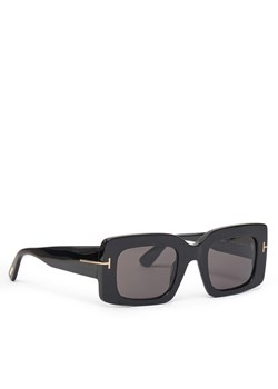 Okulary przeciwsłoneczne Tom Ford FT1188 01A Czarny ze sklepu eobuwie.pl w kategorii Okulary przeciwsłoneczne damskie - zdjęcie 182066263