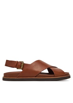 Sandały Polo Ralph Lauren 803961444001 Brązowy ze sklepu eobuwie.pl w kategorii Sandały męskie - zdjęcie 182066332