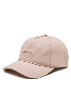 Czapka z daszkiem Calvin Klein Calvin Lettering Canvas Cap K60K612764 Szary ze sklepu eobuwie.pl w kategorii Czapki z daszkiem damskie - zdjęcie 182066351