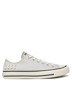 Trampki Converse Chuck Taylor All Star Crafted Laces A12579C Szary ze sklepu eobuwie.pl w kategorii Trampki damskie - zdjęcie 182066503