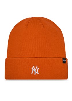 Czapka 47 Brand New York Yankees Classic B-CFDCN17ACE Pomarańczowy ze sklepu eobuwie.pl w kategorii Czapki zimowe męskie - zdjęcie 182066630