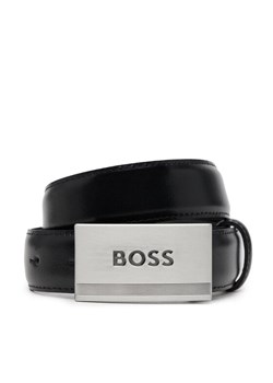 Pasek BOSS J51741 M Czarny ze sklepu eobuwie.pl w kategorii Paski damskie - zdjęcie 182066643