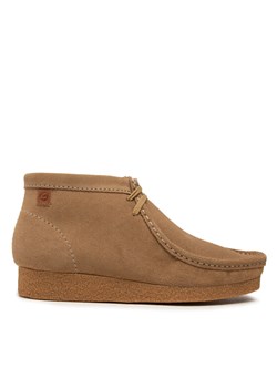 Trzewiki Clarks Shacre Boot 26159438 Beżowy ze sklepu eobuwie.pl w kategorii Buty zimowe męskie - zdjęcie 182066660