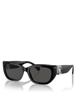 Okulary przeciwsłoneczne Lauren Ralph Lauren 0RL8222 500187 Czarny ze sklepu eobuwie.pl w kategorii Okulary przeciwsłoneczne damskie - zdjęcie 182066942