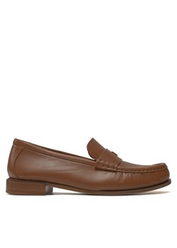 Mokasyny Max Mara Mmloafer 24245262316 Brązowy ze sklepu eobuwie.pl w kategorii Mokasyny damskie - zdjęcie 182067011