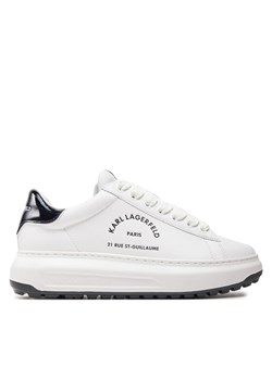 Sneakersy KARL LAGERFELD KL57538 Biały ze sklepu eobuwie.pl w kategorii Buty sportowe męskie - zdjęcie 182067123