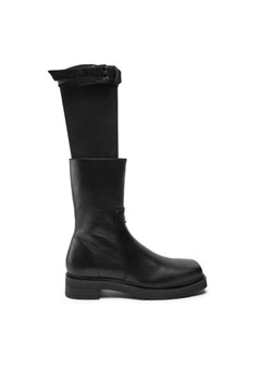 Botki Patrizia Pepe 2Y0016/L078-K103 Czarny ze sklepu eobuwie.pl w kategorii Kozaki damskie - zdjęcie 182067371