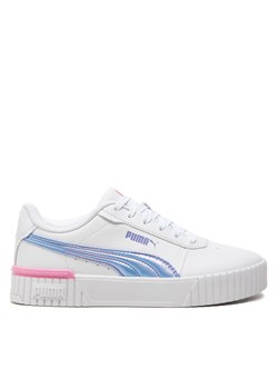 Sneakersy Puma Carina 2.0 Bouncy Sky Jr 397970 01 Biały ze sklepu eobuwie.pl w kategorii Buty sportowe dziecięce - zdjęcie 182067870