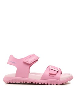 Sandały Geox J Sandal Fusbetto Gi J35HQA000BCC8052 S Różowy ze sklepu eobuwie.pl w kategorii Sandały dziecięce - zdjęcie 182068021