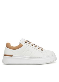 Sneakersy Tommy Hilfiger Low Cut Lace-Up T3A9-33751-1355 S Biały ze sklepu eobuwie.pl w kategorii Buty sportowe damskie - zdjęcie 182068242