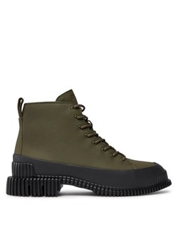 Botki Camper K400388-006 Khaki ze sklepu eobuwie.pl w kategorii Workery damskie - zdjęcie 182068251