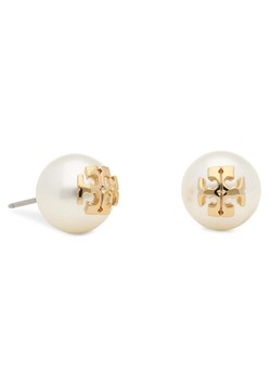 Kolczyki Tory Burch Crystal Pearl Stud Earring 11165514 Biały ze sklepu eobuwie.pl w kategorii Kolczyki - zdjęcie 182068342