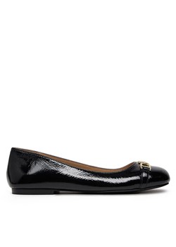 Baleriny LOVE MOSCHINO JA11011G1MII0000 Czarny ze sklepu eobuwie.pl w kategorii Balerinki - zdjęcie 182068361