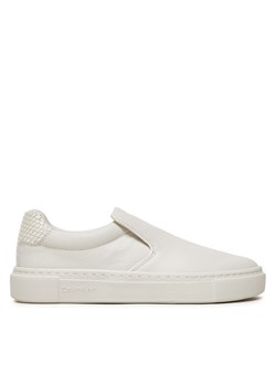 Sneakersy Calvin Klein Cupsole Slip On HW0HW02297 Biały ze sklepu eobuwie.pl w kategorii Buty sportowe damskie - zdjęcie 182068480