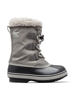 Śniegowce Sorel Yoot Pac™ Nylon Wp 2114111053 Szary ze sklepu eobuwie.pl w kategorii Buty zimowe dziecięce - zdjęcie 182068481