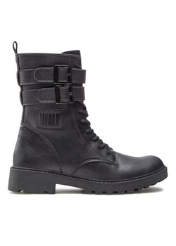 Trapery Geox J Casey G. B J2620B 000BC C9999 D Czarny ze sklepu eobuwie.pl w kategorii Workery damskie - zdjęcie 182068534