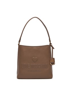 Torebka LOVE MOSCHINO JC4115PP1LL1020A Beżowy ze sklepu eobuwie.pl w kategorii Torebki damskie - zdjęcie 182068700