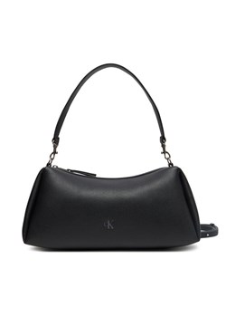 Torebka Calvin Klein Jeans Drop Lg Shoulder Bag LV04K3123G Czarny ze sklepu eobuwie.pl w kategorii Torebki damskie - zdjęcie 182068714