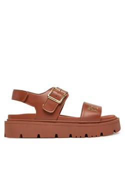 Sandały Tommy Hilfiger T3A2-33785-0326 S Brązowy ze sklepu eobuwie.pl w kategorii Sandały dziecięce - zdjęcie 182068731