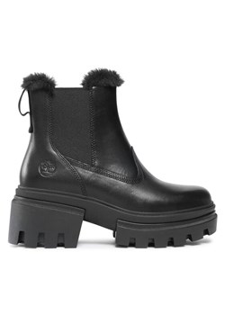 Botki Timberland Everleigh Bt Wrm Ln Chls TB0A5ZNV0151 Czarny ze sklepu eobuwie.pl w kategorii Botki - zdjęcie 182068801