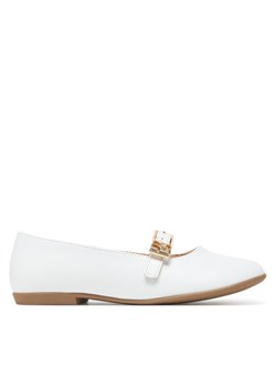 Baleriny Tommy Hilfiger T3A3-33768-0326 Biały ze sklepu eobuwie.pl w kategorii Balerinki dziecięce - zdjęcie 182068854