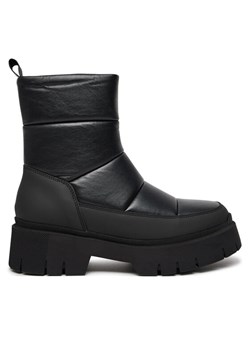 Botki HUGO Kris 50529838 10252070 01 Czarny ze sklepu eobuwie.pl w kategorii Botki - zdjęcie 182069014
