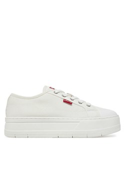 Sneakersy Levi's® Maui Light VTAM0063T Biały ze sklepu eobuwie.pl w kategorii Buty sportowe dziecięce - zdjęcie 182069051
