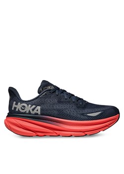Buty do biegania Hoka Clifton 9 Gtx 1141490F Granatowy ze sklepu eobuwie.pl w kategorii Buty sportowe damskie - zdjęcie 182069280