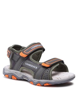 Sandały Lumberjack SB07606-027 S Szary ze sklepu eobuwie.pl w kategorii Sandały dziecięce - zdjęcie 182069294