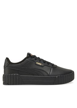 Sneakersy Puma Carina 3.0 Jr 401476 02 Czarny ze sklepu eobuwie.pl w kategorii Buty sportowe dziecięce - zdjęcie 182069332