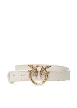 Pasek Damski Pinko Love Berry H2 Belt PE 23 PLT01 100143 A0F1 Biały ze sklepu eobuwie.pl w kategorii Paski damskie - zdjęcie 182069461