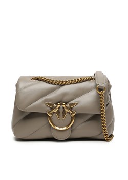 Torebka Pinko Love Mini Puff Cl AI 23-24 PLTT 100039 A0F2 Beżowy ze sklepu eobuwie.pl w kategorii Kopertówki - zdjęcie 182069483