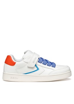 Sneakersy Geox J Eclyper J55LSA 5411 C0422 D Biały ze sklepu eobuwie.pl w kategorii Buty sportowe dziecięce - zdjęcie 182069712