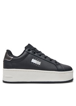 Sneakersy Tommy Jeans EN0EN02711 Czarny ze sklepu eobuwie.pl w kategorii Buty sportowe damskie - zdjęcie 182069734