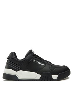 Sneakersy Just Cavalli 77QA3SA1 Czarny ze sklepu eobuwie.pl w kategorii Buty sportowe męskie - zdjęcie 182069771