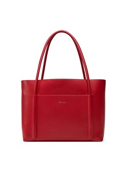 Torebka Calvin Klein Ck Linn Medium Shopper K60K613110 Czerwony ze sklepu eobuwie.pl w kategorii Torebki damskie - zdjęcie 182069811