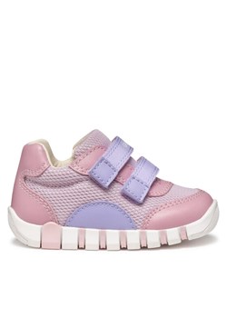Sneakersy Geox B Iupidoo B3558A 01454 CK88R Różowy ze sklepu eobuwie.pl w kategorii Buty sportowe dziecięce - zdjęcie 182070341