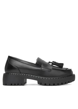 Loafersy DeeZee 62010D 3 Czarny ze sklepu eobuwie.pl w kategorii Półbuty damskie - zdjęcie 182070432