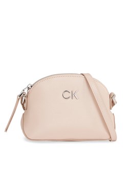 Torebka Calvin Klein Ck Daily Small Dome_Pearlized K60K611880 Szary ze sklepu eobuwie.pl w kategorii Listonoszki - zdjęcie 182070473
