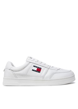 Sneakersy Tommy Jeans Tjm The Greenwich New Ess EM0EM01574 Biały - id: 0000304425608 - marki Tommy Jeans - 182070524 Sneakersy Tommy Jeans Tjm The Greenwich New Ess EM0EM01574 Biały ze sklepu eobuwie.pl w kategorii Buty sportowe męskie - zdjęcie 182070524