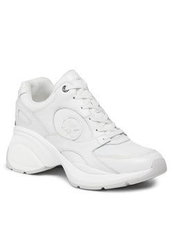 Sneakersy MICHAEL Michael Kors Zuma Trainer 43H3ZUFS2L Biały ze sklepu eobuwie.pl w kategorii Buty sportowe damskie - zdjęcie 182070652