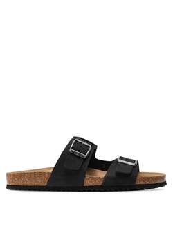 Klapki Geox U Sandal Ghita B U159VB 00032 C9999 Czarny ze sklepu eobuwie.pl w kategorii Klapki męskie - zdjęcie 182070704